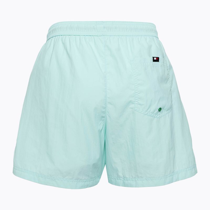 Pánské plavecké šortky  Tommy Jeans SF Medium Drawstring florida aqua 2