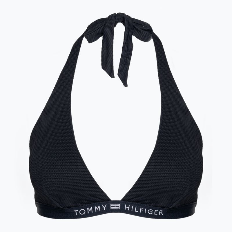Horní díl plavek  Tommy Hilfiger Triangle Fixed Rp desert sky