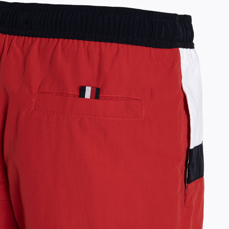 Pánské plavecké šortky  Tommy Hilfiger Medium Drawstring primary red 3