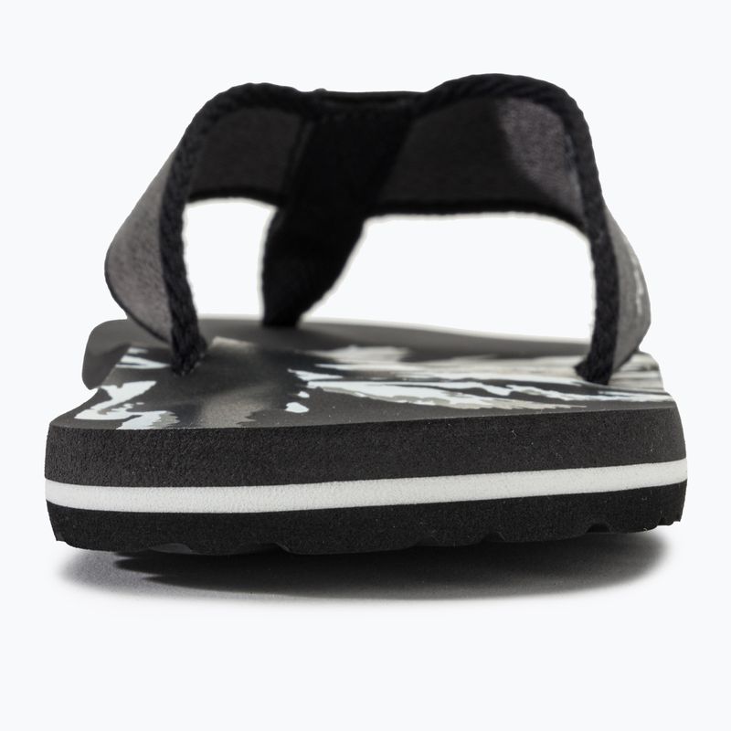 Pánské žabky Tommy Hilfiger Palm Print Beach Sandal dark ash 6