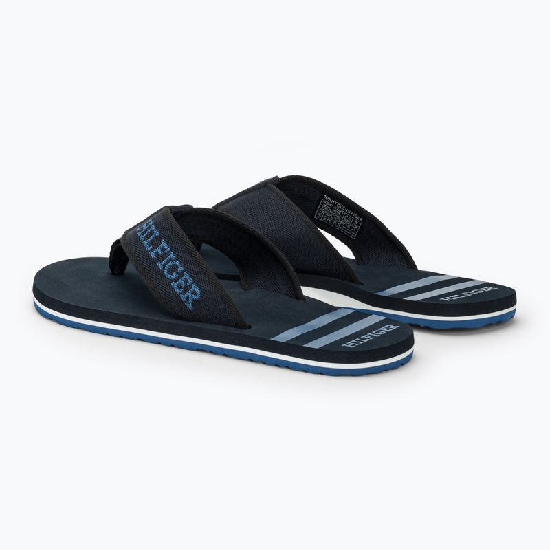 Pánské žabky Tommy Hilfiger Sporty Beach Sandal deser sky 3