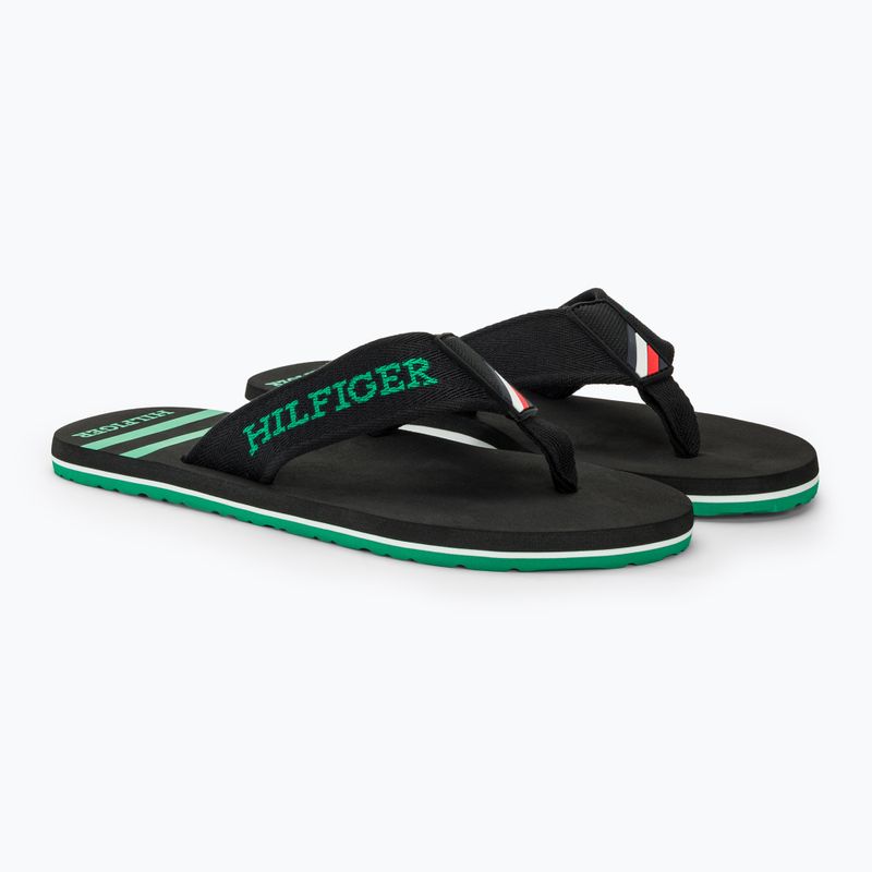 Pánské žabky Tommy Hilfiger Sporty Beach Sandal black 4