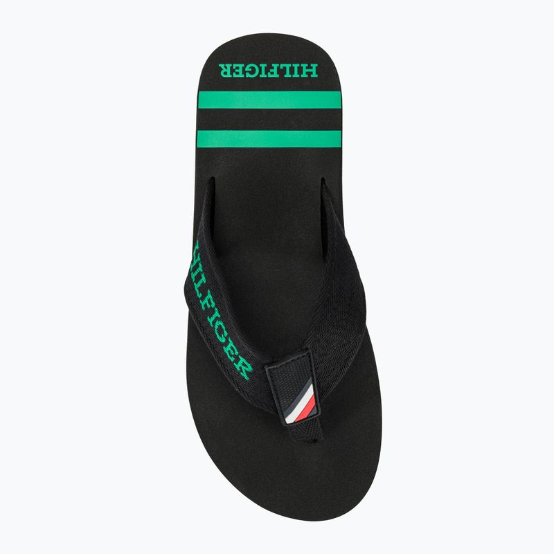 Pánské žabky Tommy Hilfiger Sporty Beach Sandal black 6