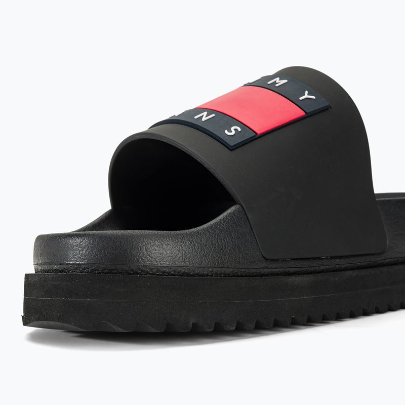 Dámské nazouváky   Tommy Jeans Elevated Flatform Slide black 8