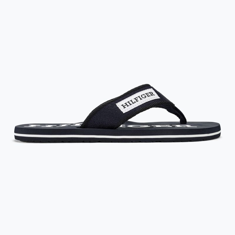 Pánské žabky Tommy Hilfiger Patch Beach Sandal desert sky 2