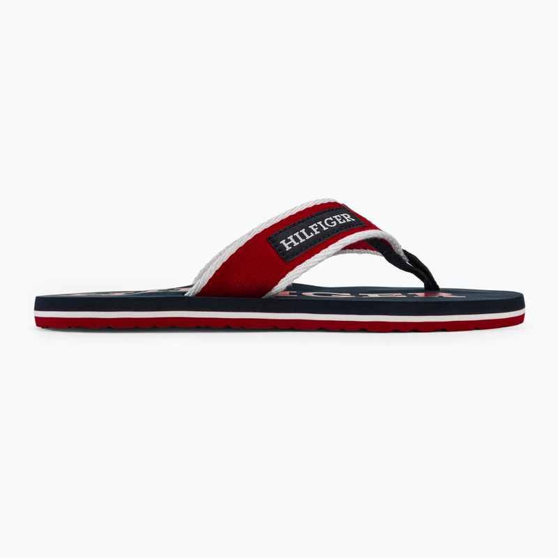 Pánské žabky Tommy Hilfiger Patch Beach Sandal primary red 2