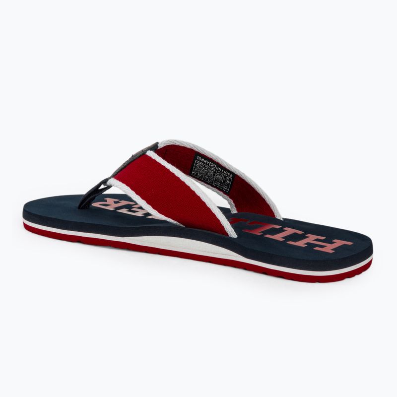 Pánské žabky Tommy Hilfiger Patch Beach Sandal primary red 3