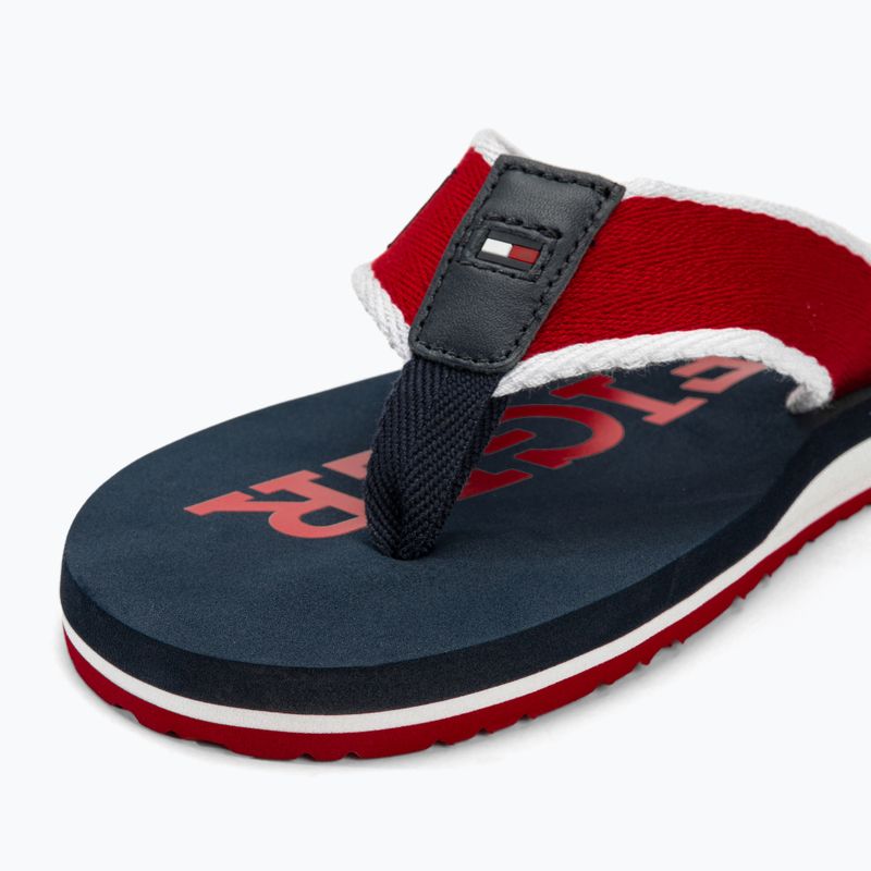 Pánské žabky Tommy Hilfiger Patch Beach Sandal primary red 7