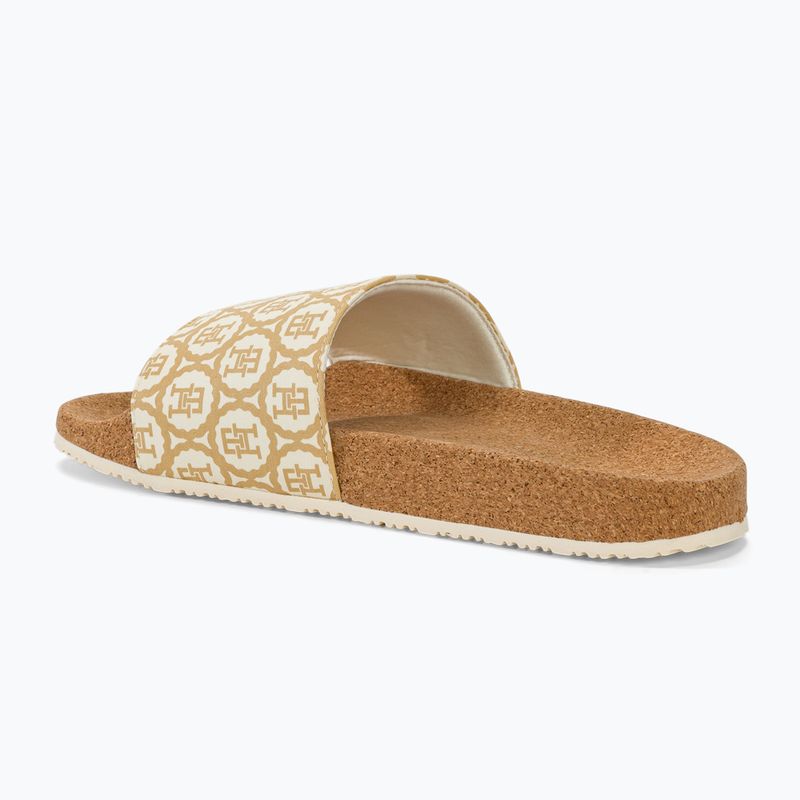 Dámské nazouváky  Tommy Hilfiger Emblem Cork Slide calico 3