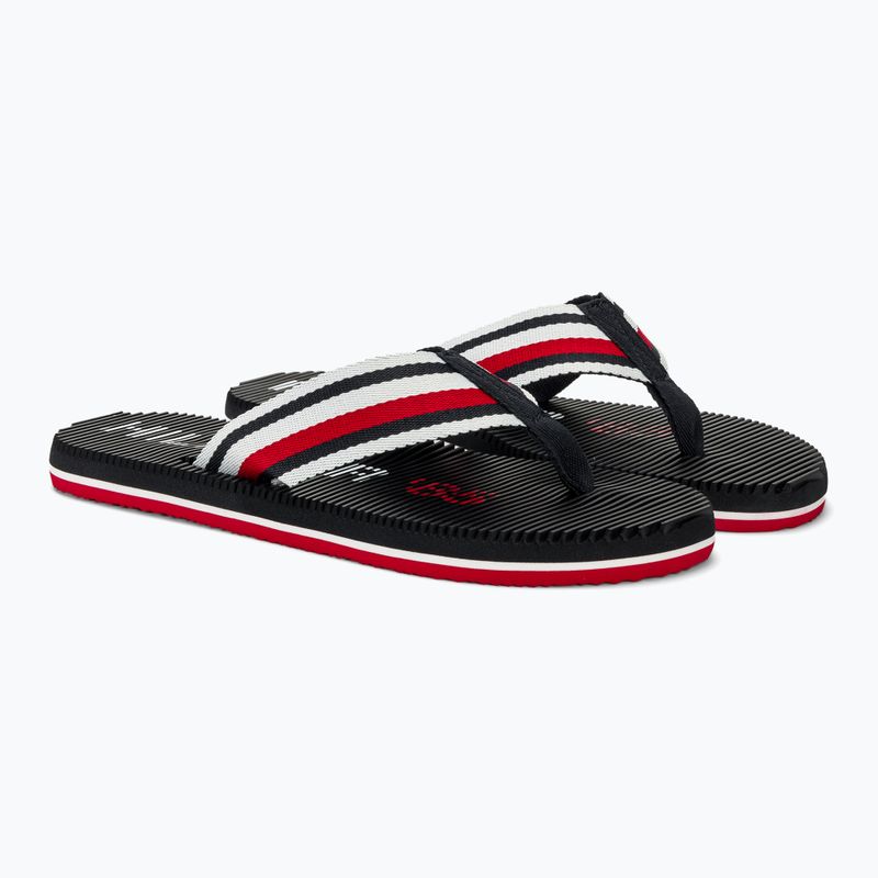 Pánské žabky Tommy Hilfiger Massage Footbed Oly Beach Sandal desert sky 4