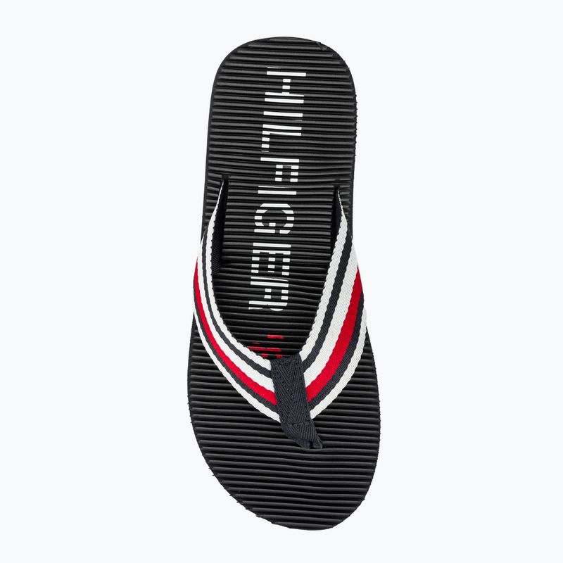 Pánské žabky Tommy Hilfiger Massage Footbed Oly Beach Sandal desert sky 6