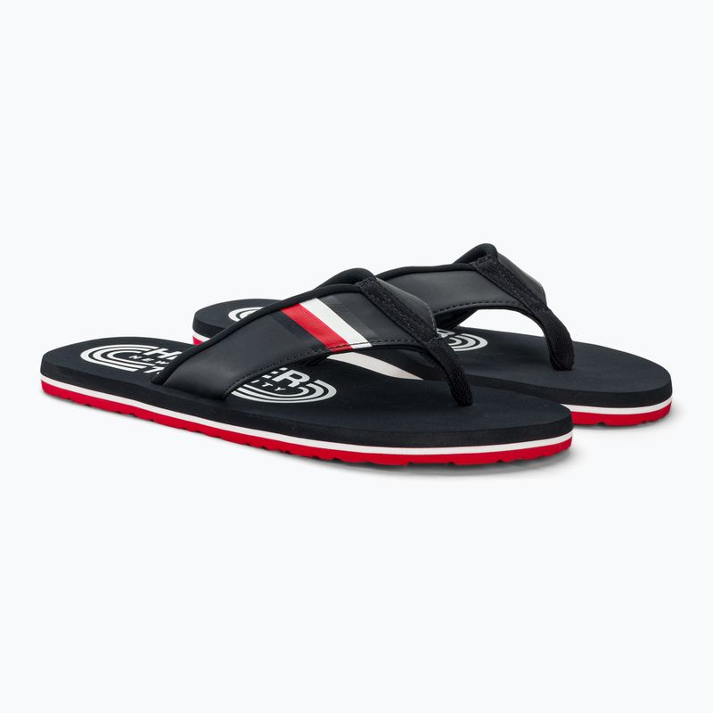 Pánské žabky Tommy Hilfiger Rwb Padded Beach Sandal DW5 desert sky 4