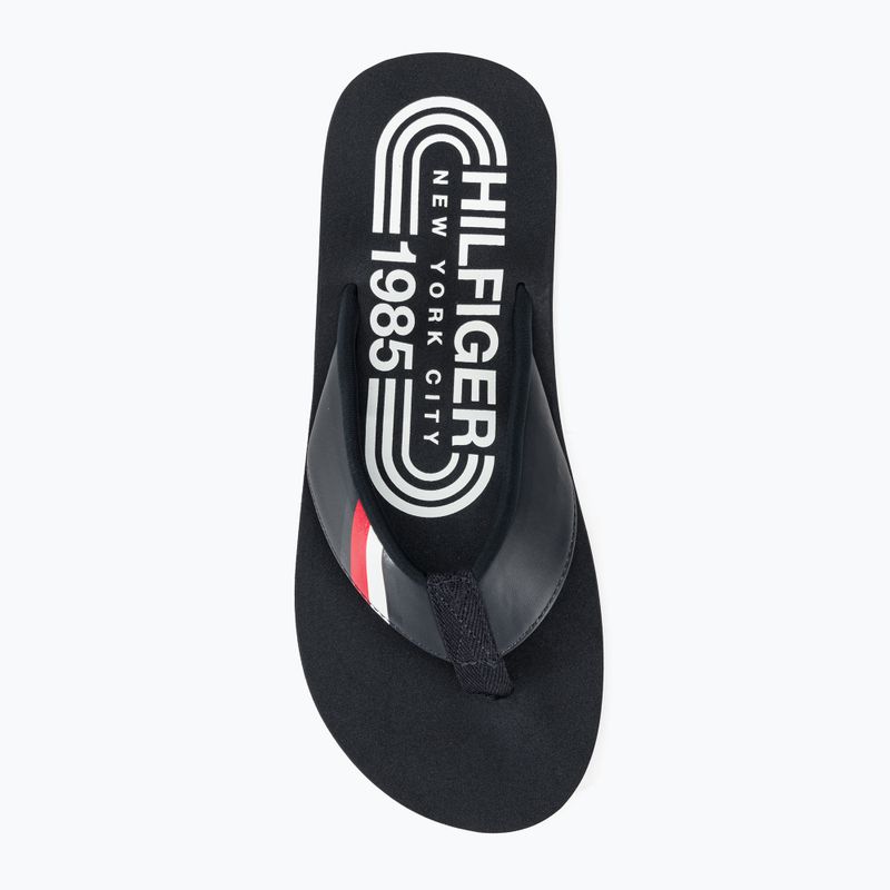 Pánské žabky Tommy Hilfiger Rwb Padded Beach Sandal DW5 desert sky 6