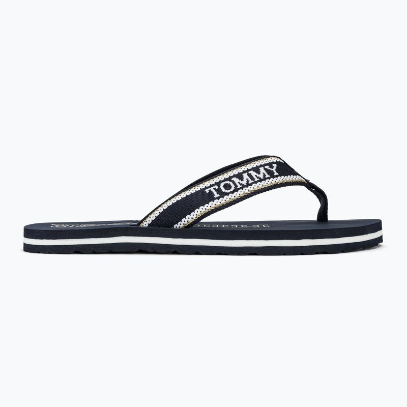 Dámské žabky  Tommy Hilfiger Beach Sandal space blue 2