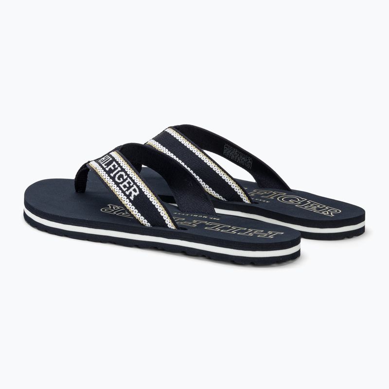 Dámské žabky  Tommy Hilfiger Beach Sandal space blue 3