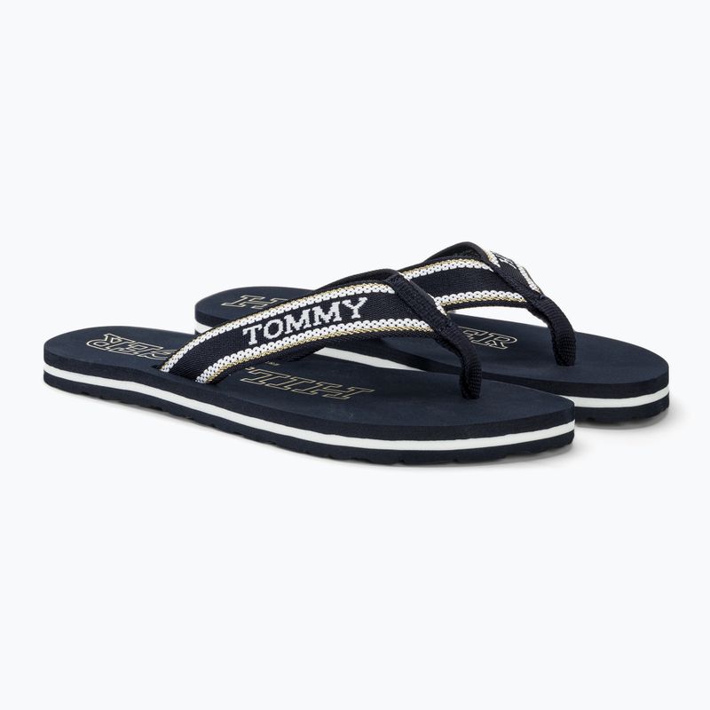 Dámské žabky  Tommy Hilfiger Beach Sandal space blue 4