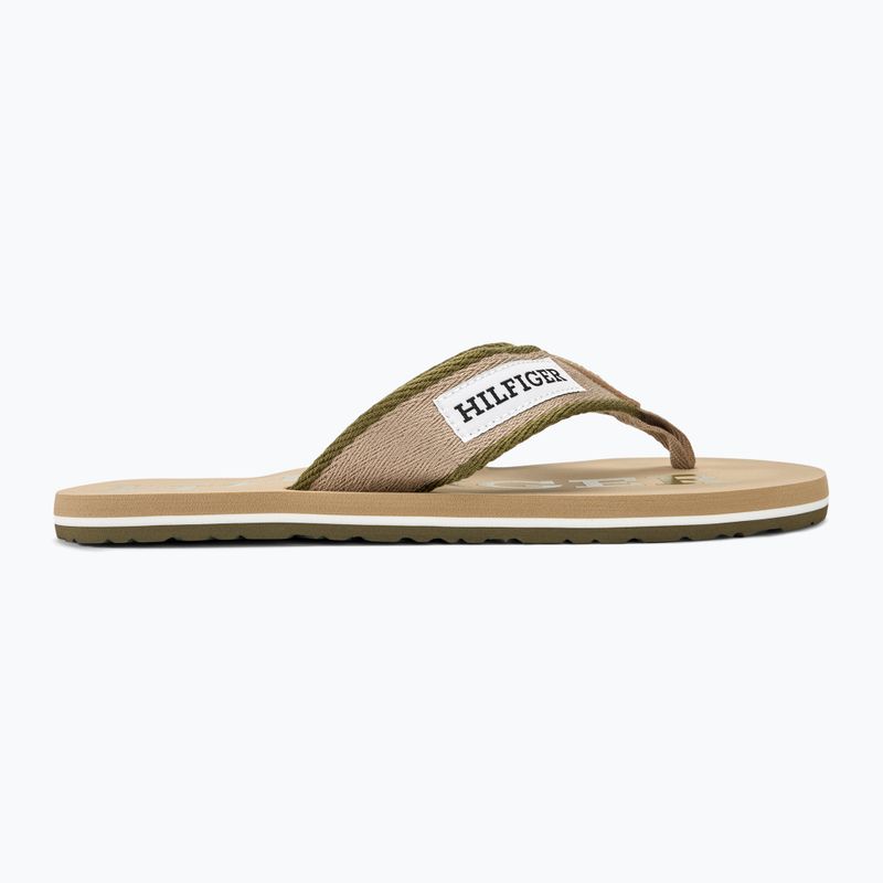 Pánské žabky Tommy Hilfiger Patch Beach Sandal beige 2