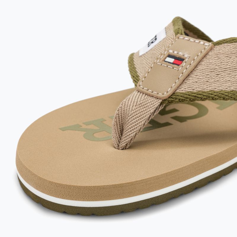 Pánské žabky Tommy Hilfiger Patch Beach Sandal beige 7