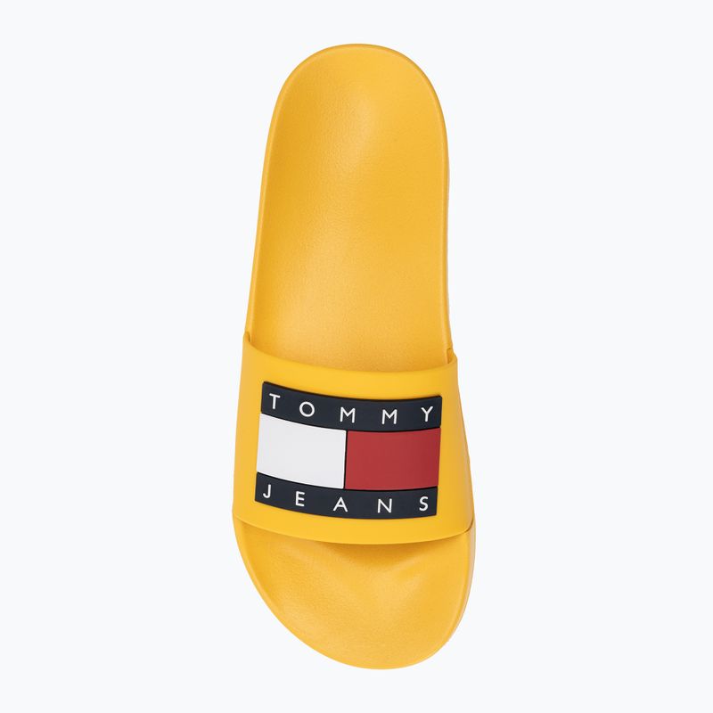 Pánské nazouváky   Tommy Jeans Pool Slide Ess warm yellow 5