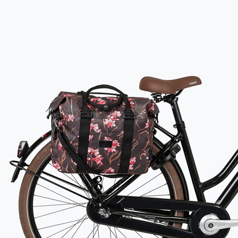 Brašna na nosič kola FastRider Nyla Shopper Single Bike Bag Trend Click'nGo 20 l flourish 8
