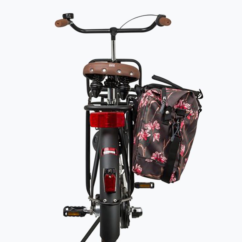 Brašna na nosič kola FastRider Nyla Shopper Single Bike Bag Trend Click'nGo 20 l flourish 10