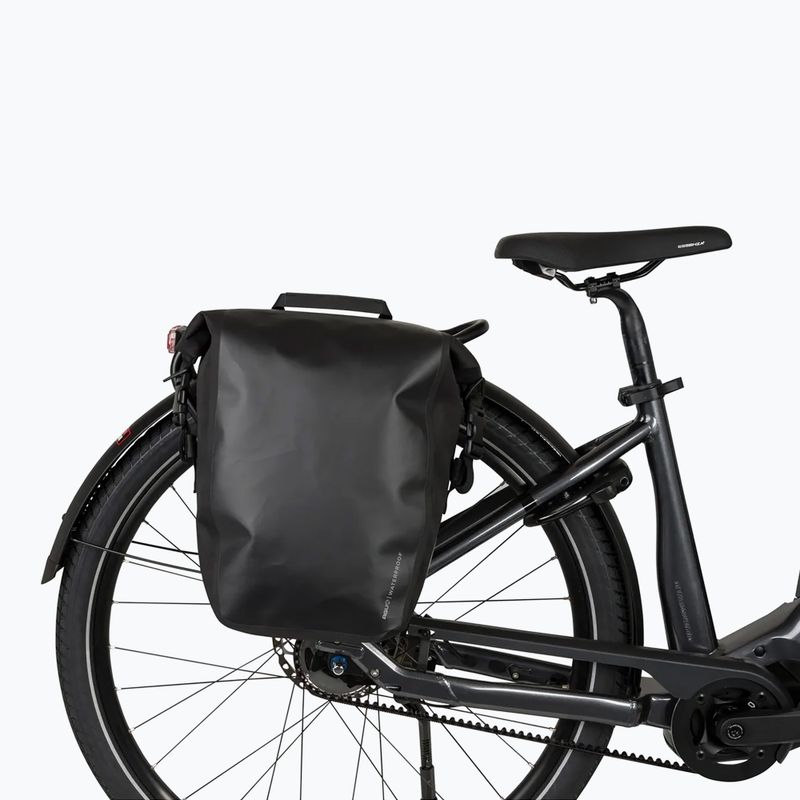 Brašna na kolo AGU Clean Single Click'nGo M 17 l black 4