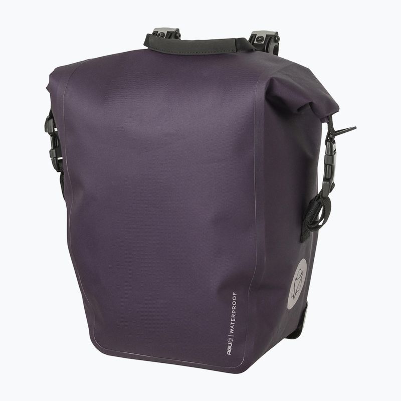 Brašna na kolo AGU Clean Single Click'nGo M 17 l purple velvet