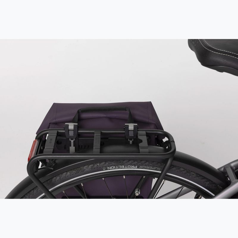Brašna na kolo AGU Clean Single Click'nGo M 17 l purple velvet 8