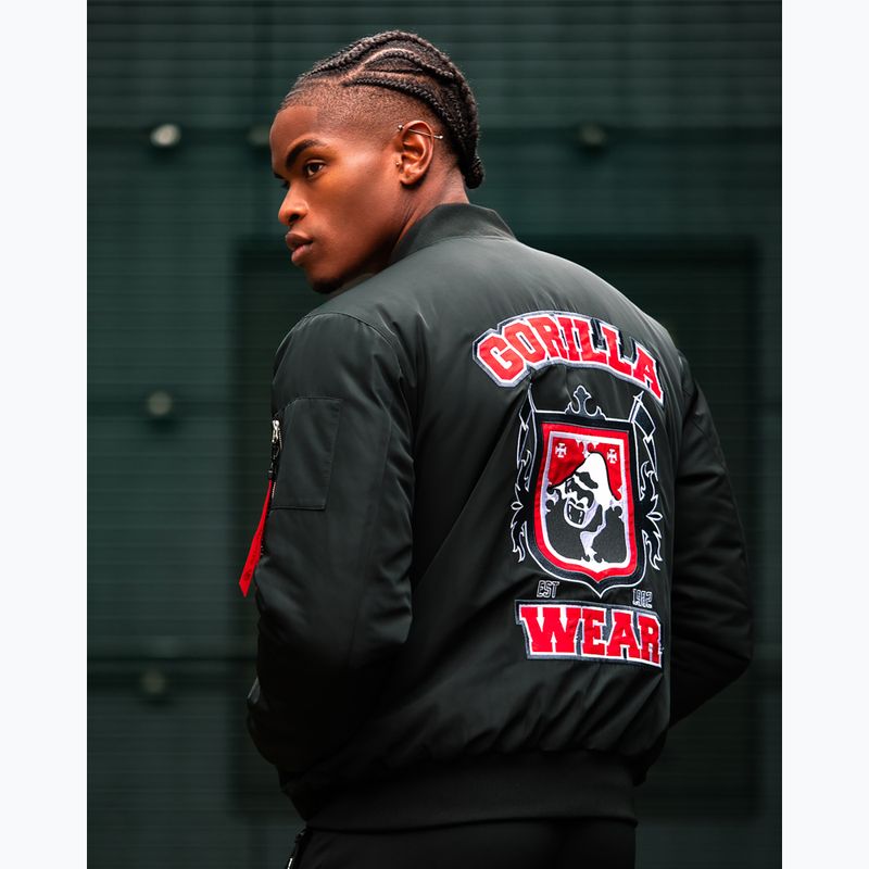 Pánská bunda Gorilla Wear Covington black 7