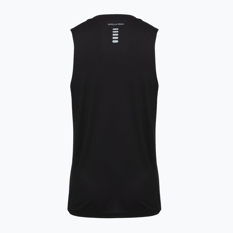 Pánské fitness tílko tank top Gorilla Wear Easton black 7