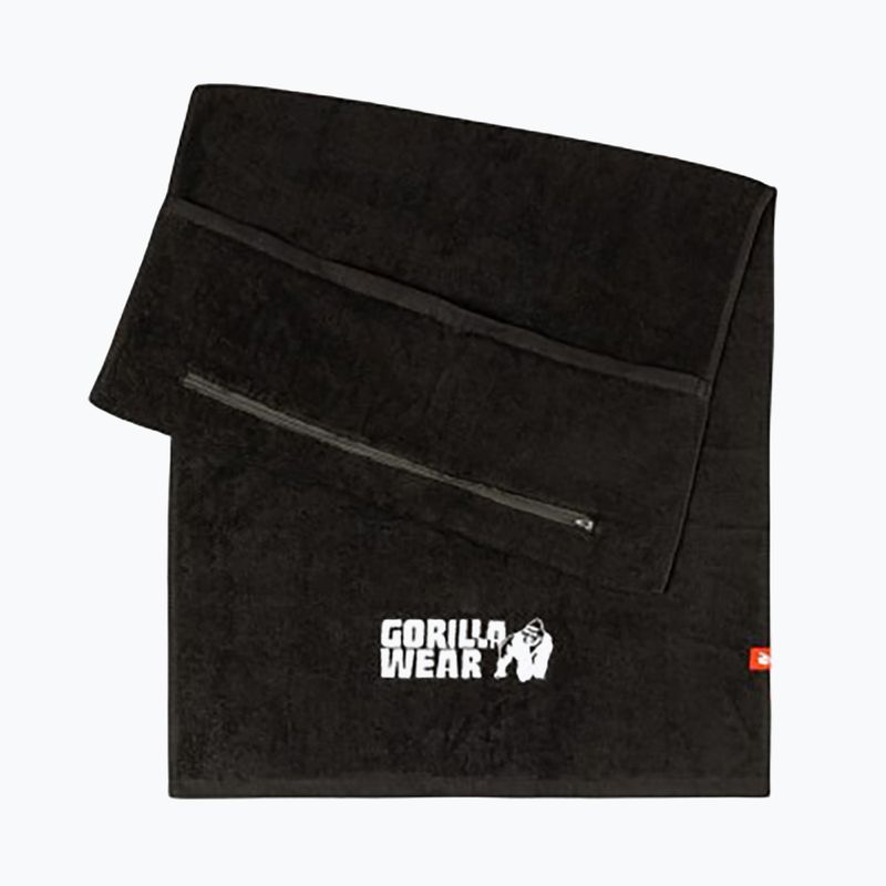 Ručník   Gorilla Wear Zip Pocket Gym black 2