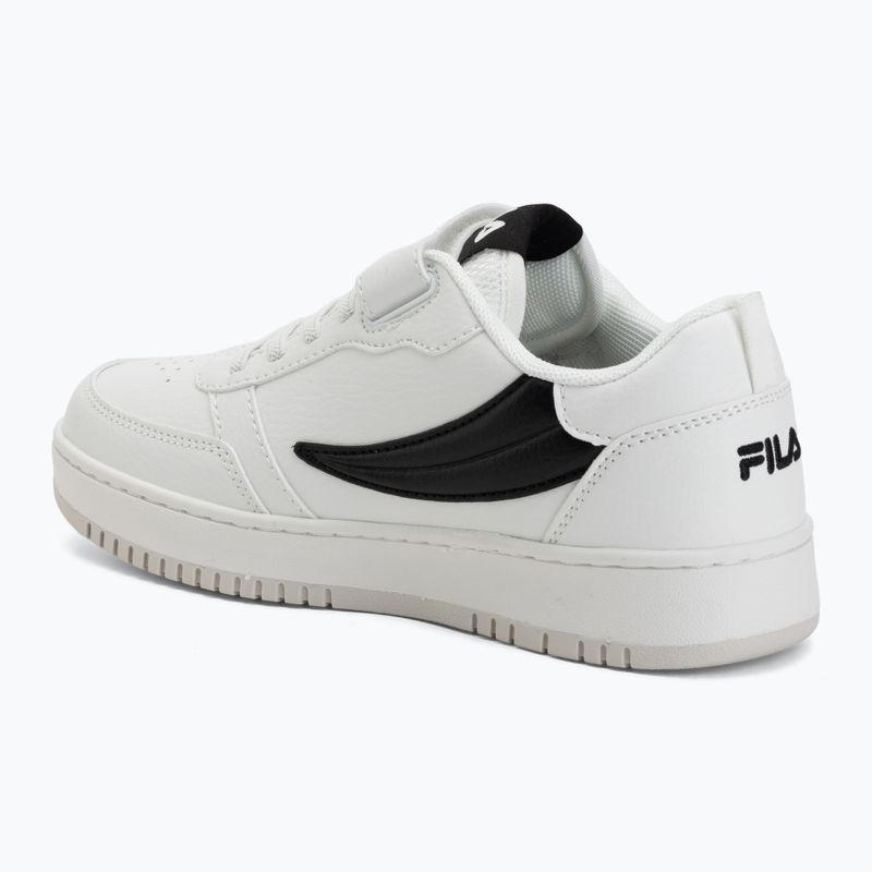 Dětské boty FILA Rega Nf Velcro white/black 3