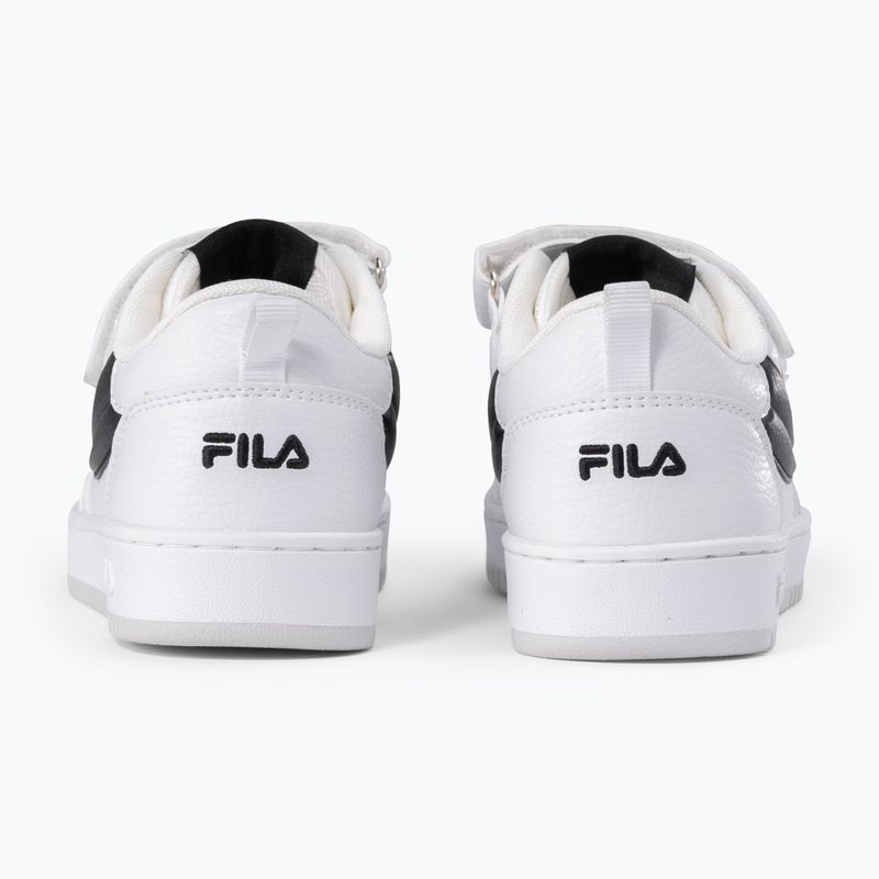Dětské boty FILA Rega Nf Velcro white/black 3