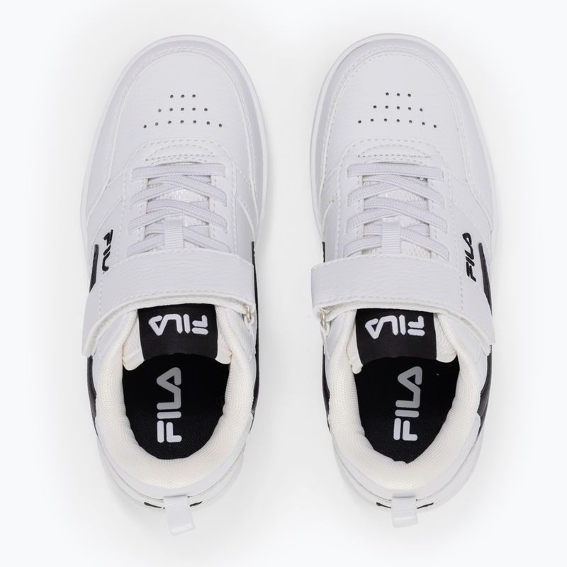 Dětské boty FILA Rega Nf Velcro white/black 5