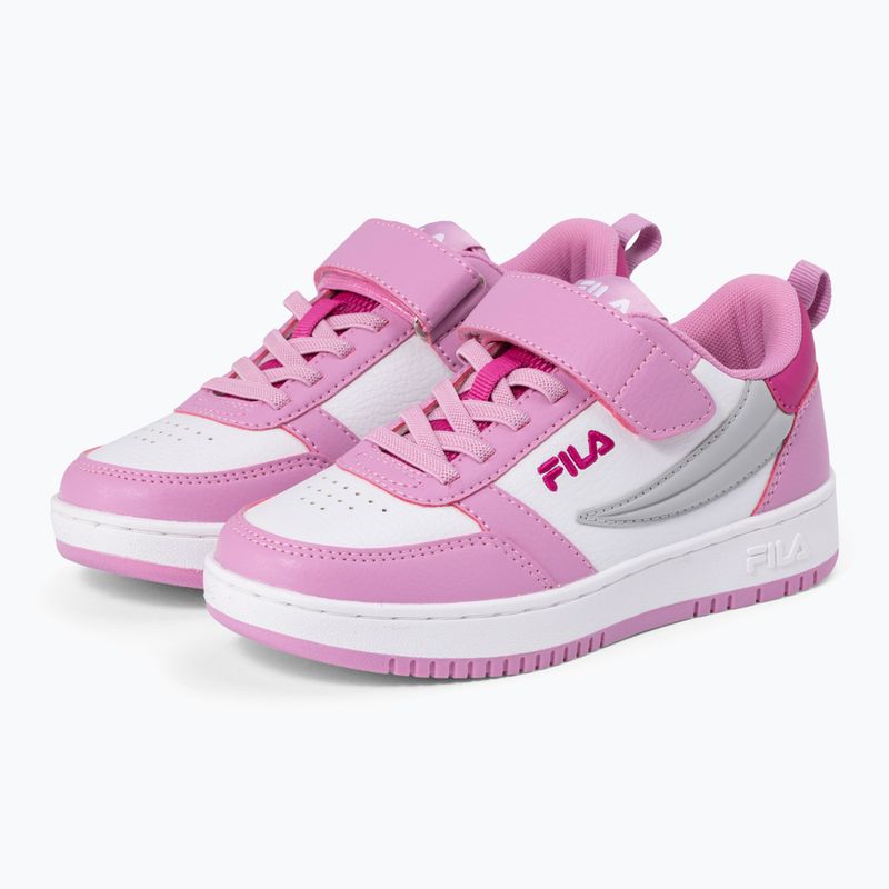 Dětské boty  FILA Rega Nf Velcro white/moonlite mauve 2