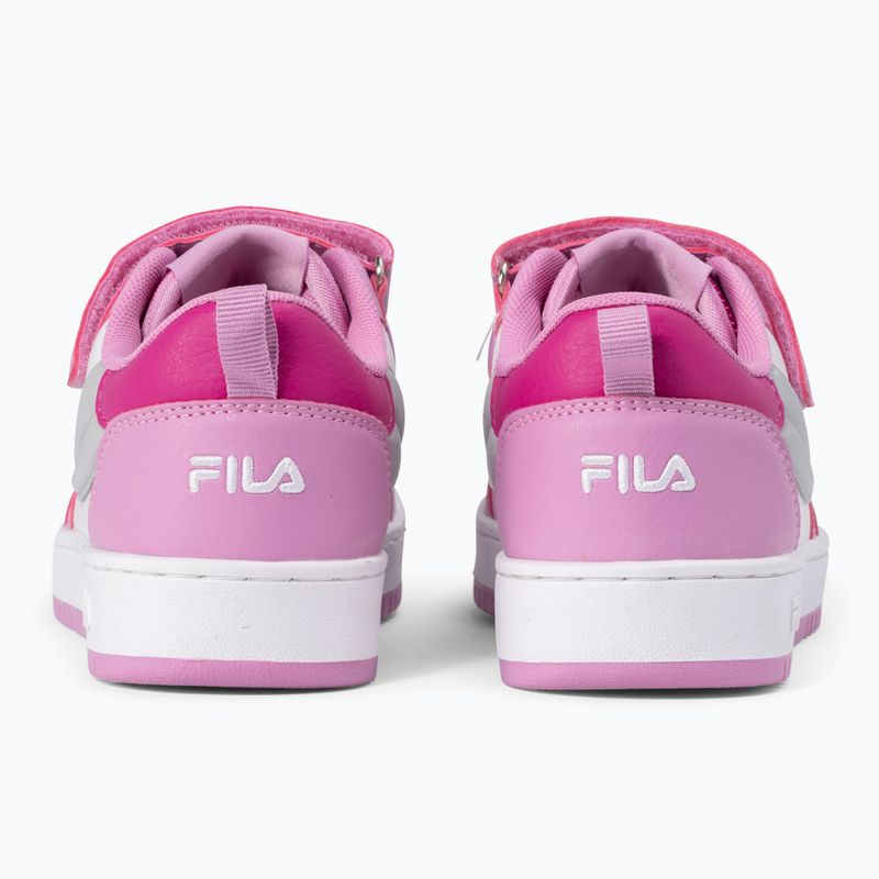 Dětské boty  FILA Rega Nf Velcro white/moonlite mauve 5