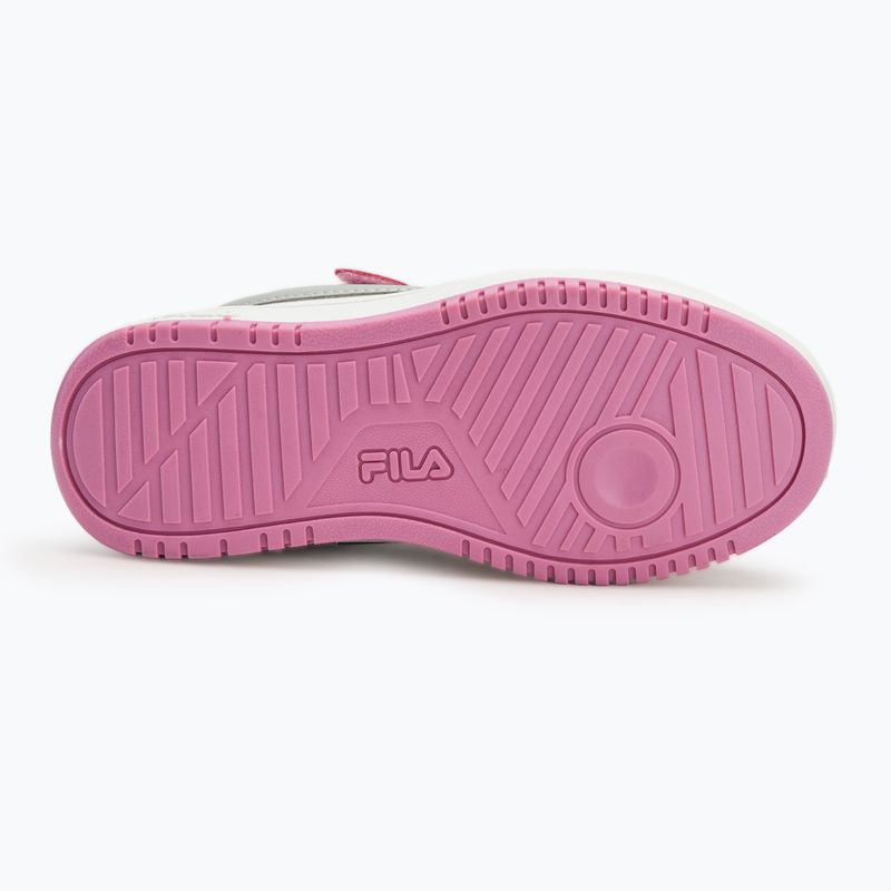 Dětské boty  FILA Rega Nf Velcro white/moonlite mauve 4