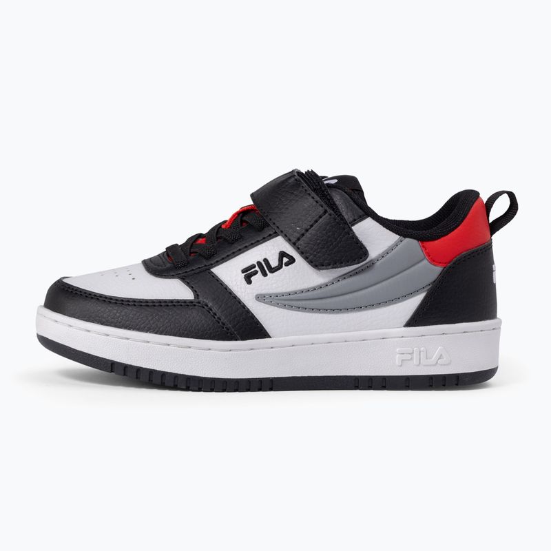 Dětské boty  FILA Rega Nf Velcro white/black/fila red