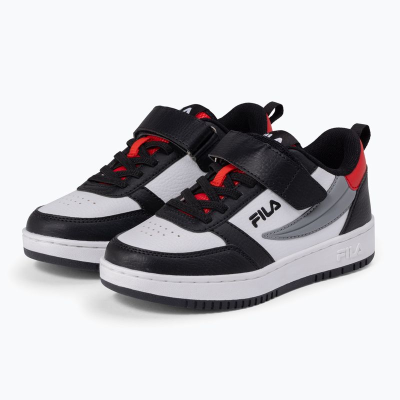 Dětské boty  FILA Rega Nf Velcro white/black/fila red 2