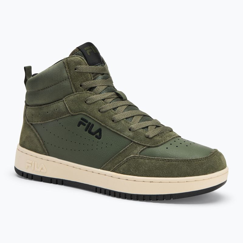Pánské boty FILA Rega S Mid olive night