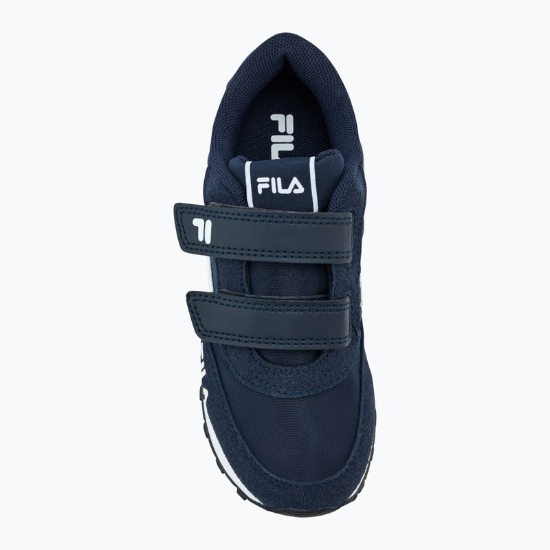 Dětské boty  FILA Orbit Revolution Velcro fila navy 5