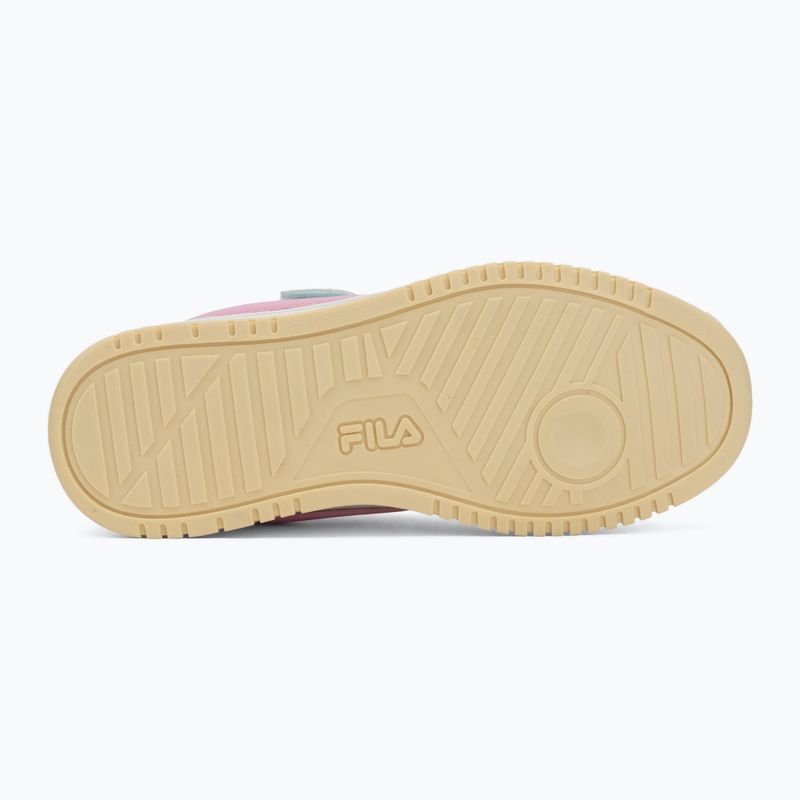 Dětské boty FILA Rega Nf Velcro soothing sea/prism pink 4