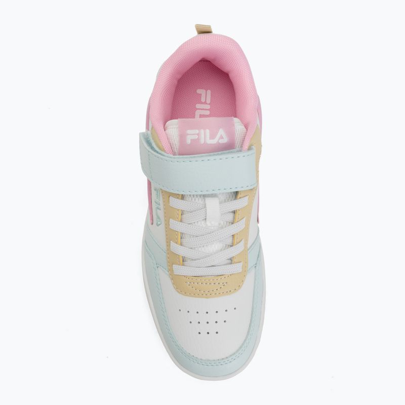 Dětské boty FILA Rega Nf Velcro soothing sea/prism pink 5