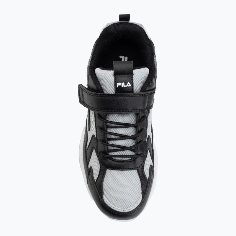 Dětské boty FILA Madrun Velcro black/posy green 5