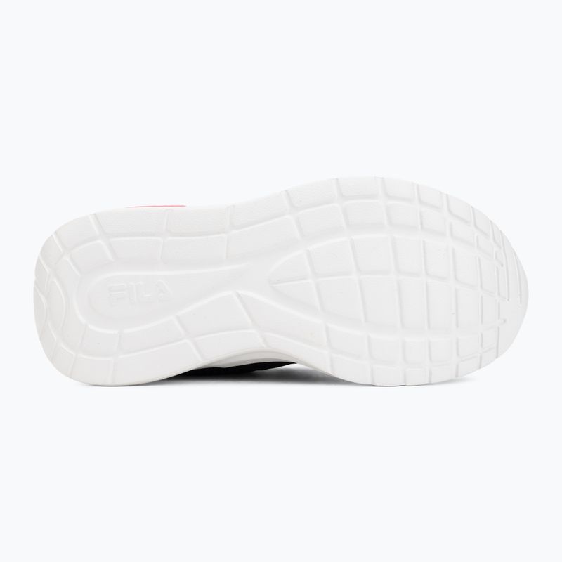 Dětské boty FILA Madrun Velcro black/sangria sunset 4