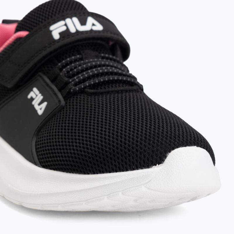 Dětské boty FILA Madrun Velcro black/sangria sunset 7