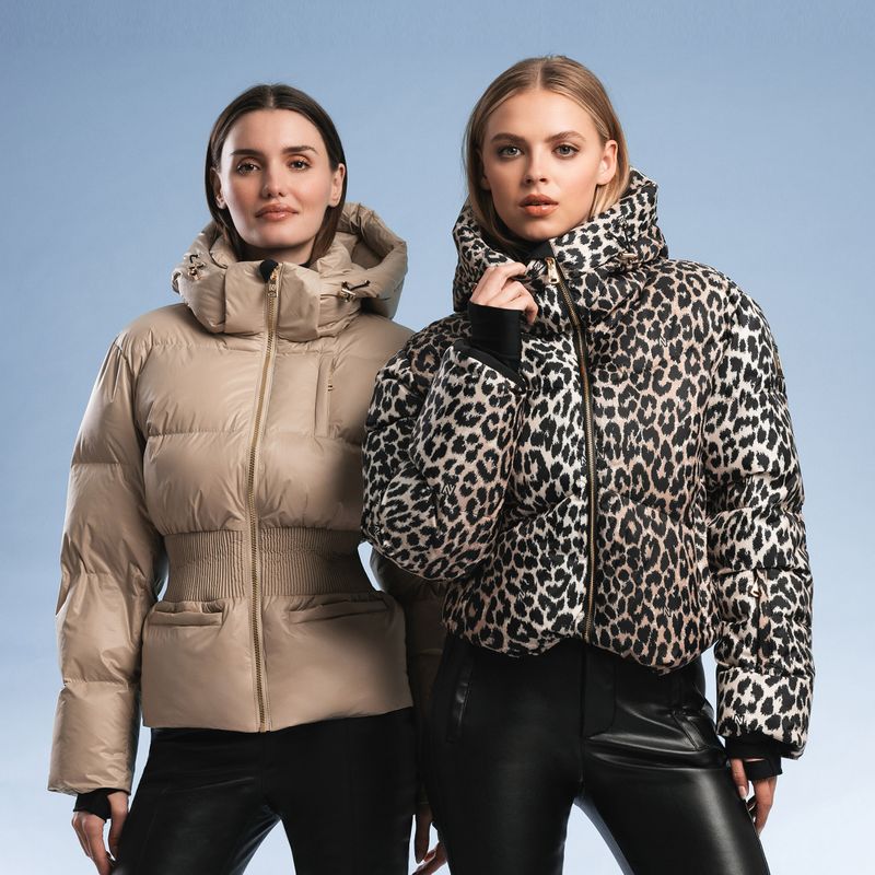 Dámská lyžařská bunda Nikkie Nafferton hummus 9