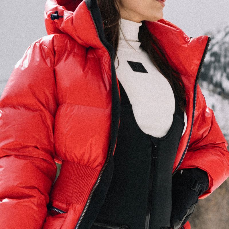 Dámská lyžařská bunda Nikkie Nafferton racing red 12