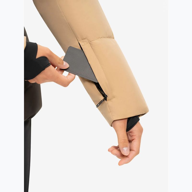 Dámská lyžařská bunda Nikkie Nateland Contrast hummus 4