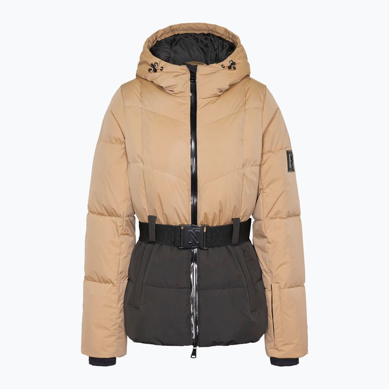 Dámská lyžařská bunda Nikkie Nateland Contrast hummus 6